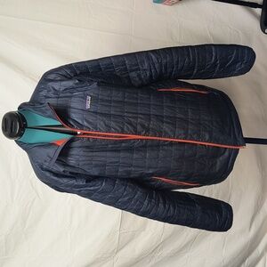 Mens Blue And Orange XL Patagonia Puff Jacket